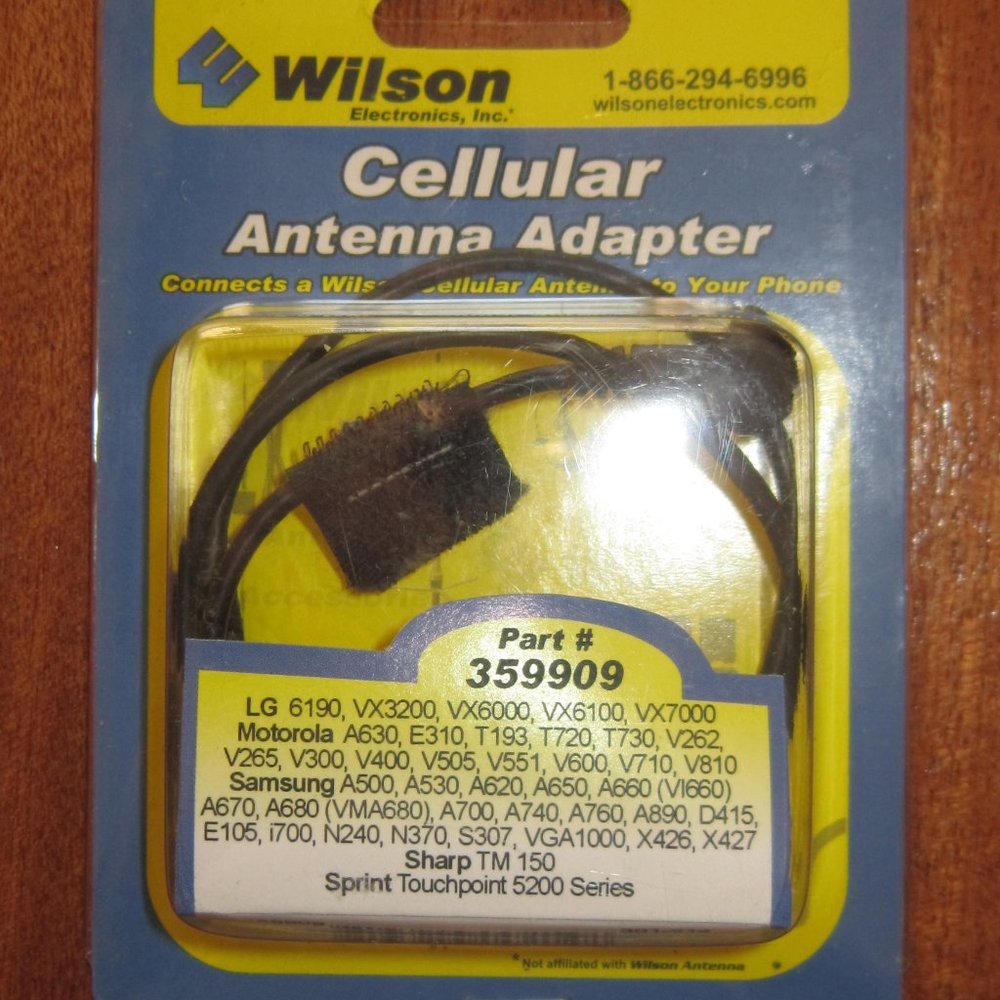 Wilson Electronics Cellular Antenna Adapter #359909, cell phone signal, vehicle - Picture 3 of 3